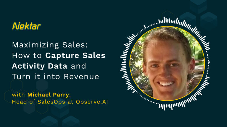 How to Capture Sales Activity Data and Turn it into Revenue