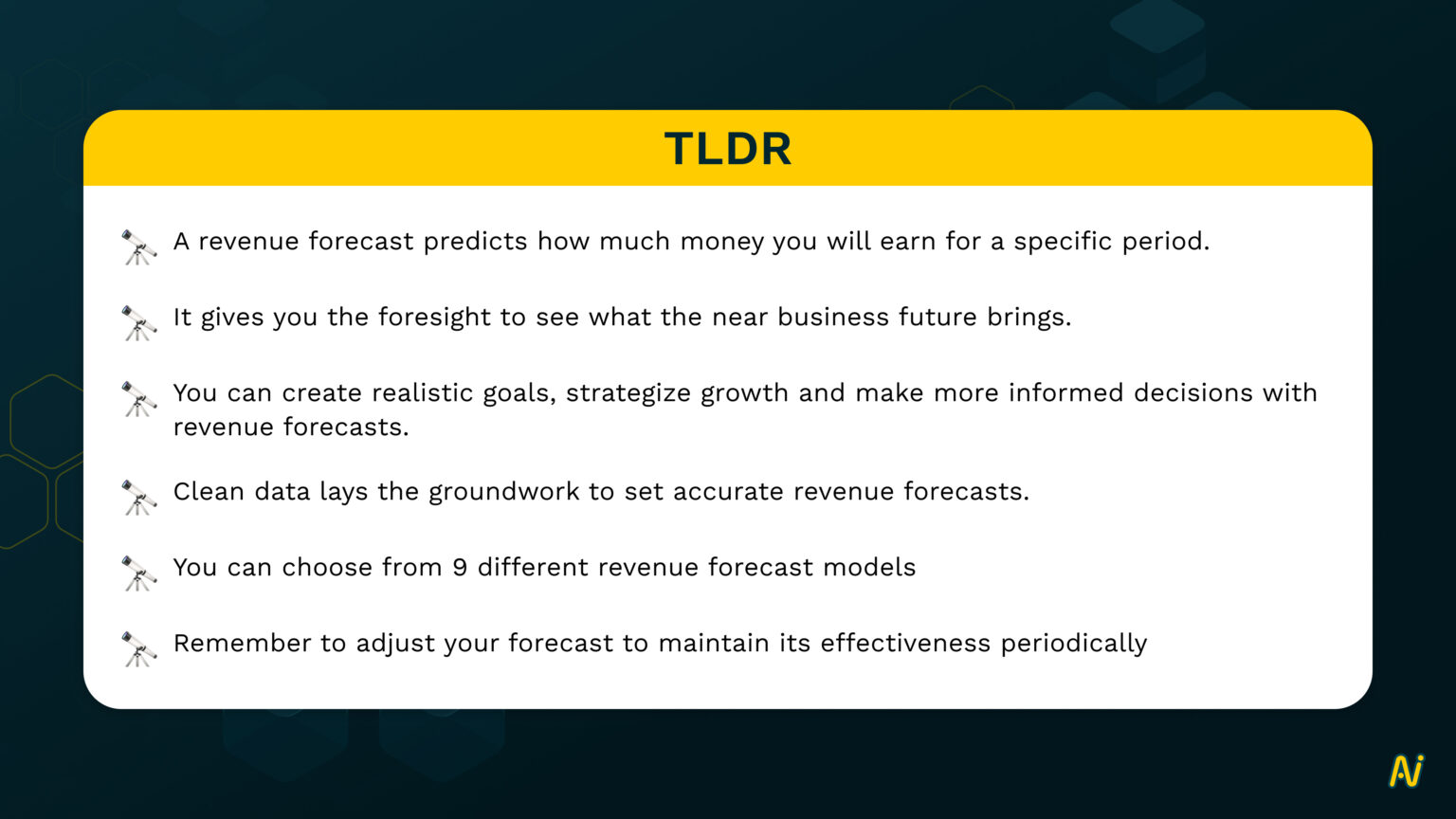 Everything You Need To Know About Revenue Forecasting Models