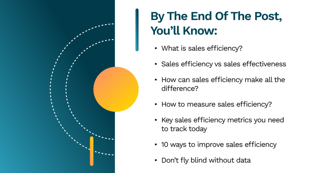 improve sales efficiency