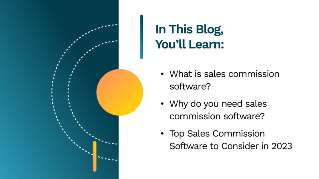sales commission software
