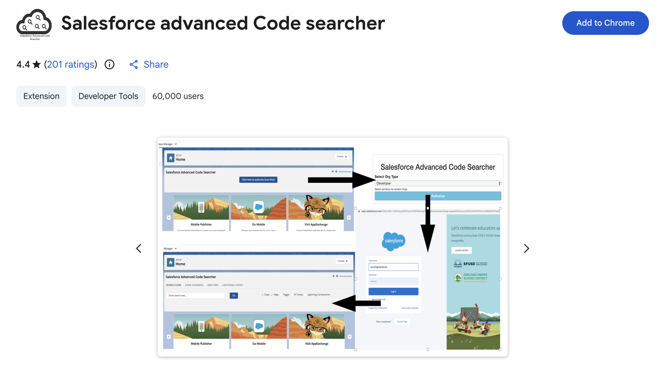 Salesforce Advanced Code Searcher